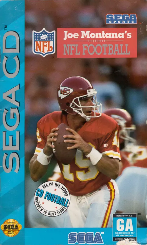 Обложка игры Joe Montana's NFL Football